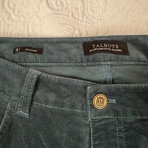 Talbots Deep Green Pants